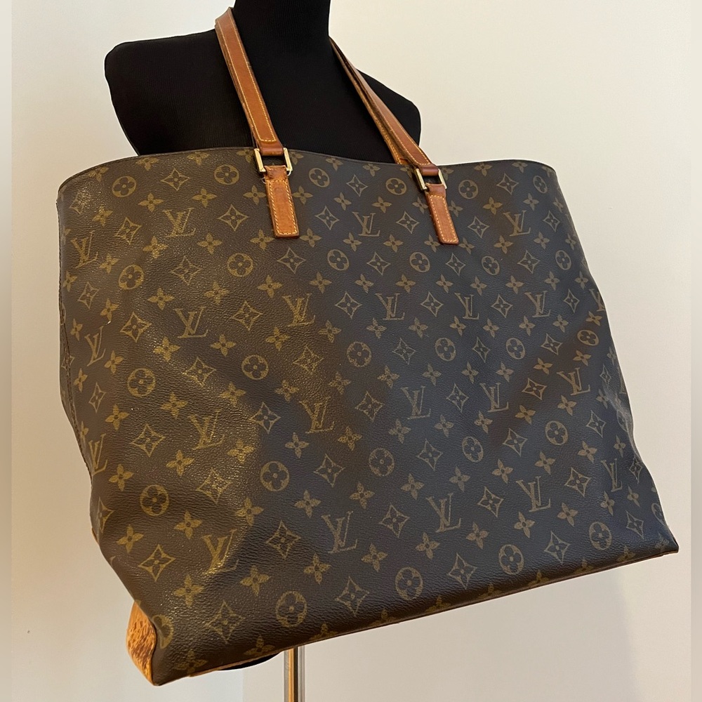 Louis Vuitton Vintage Brown Monogram ALTO Cabas Tote Bag - Picture 2 of 16